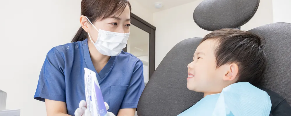 行動調整（Tell-Show-Do）が上手で“治療がスムーズ”