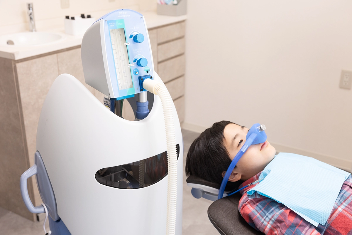 泣いてしまうお子さんへの対応